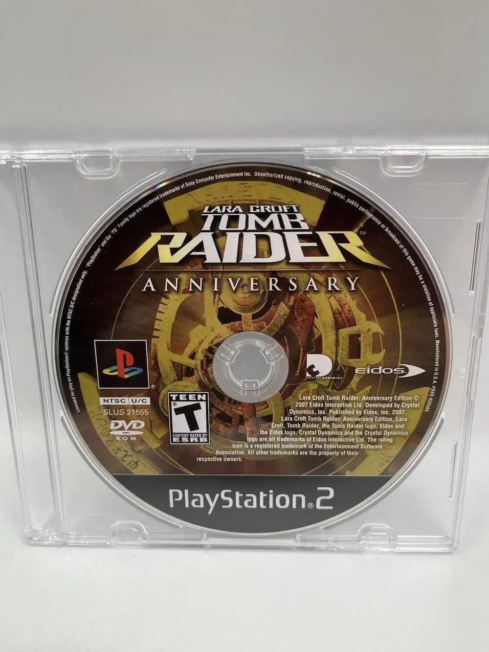 Lara Croft: Tomb Raider Anniversary (Sony PlayStation 2, 2007) PS2 DISC ONLY